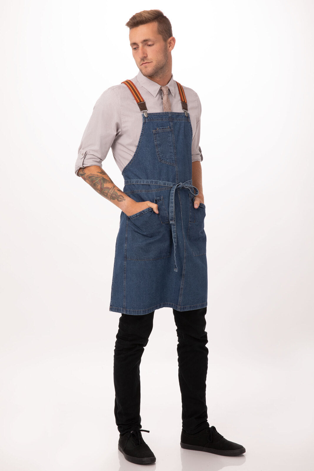 Chef Works Berkeley Bib Apron (ABS01)