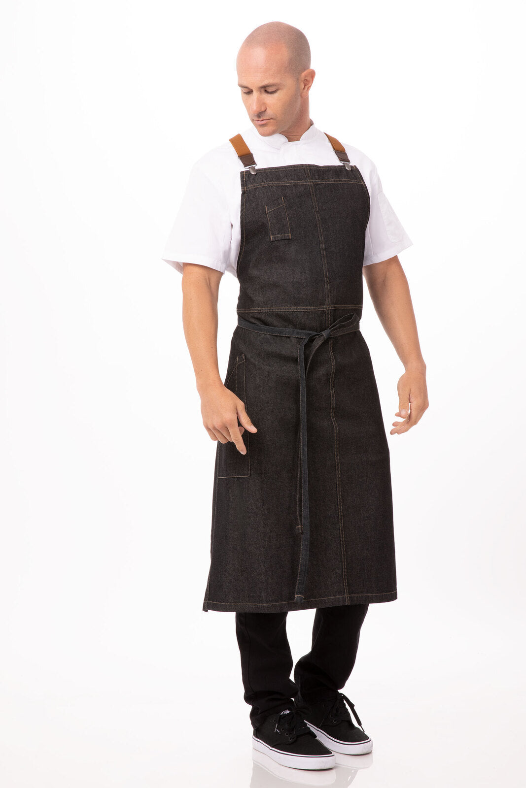 Chef Works Berkeley  Chef Bib Apron-(ACS01)