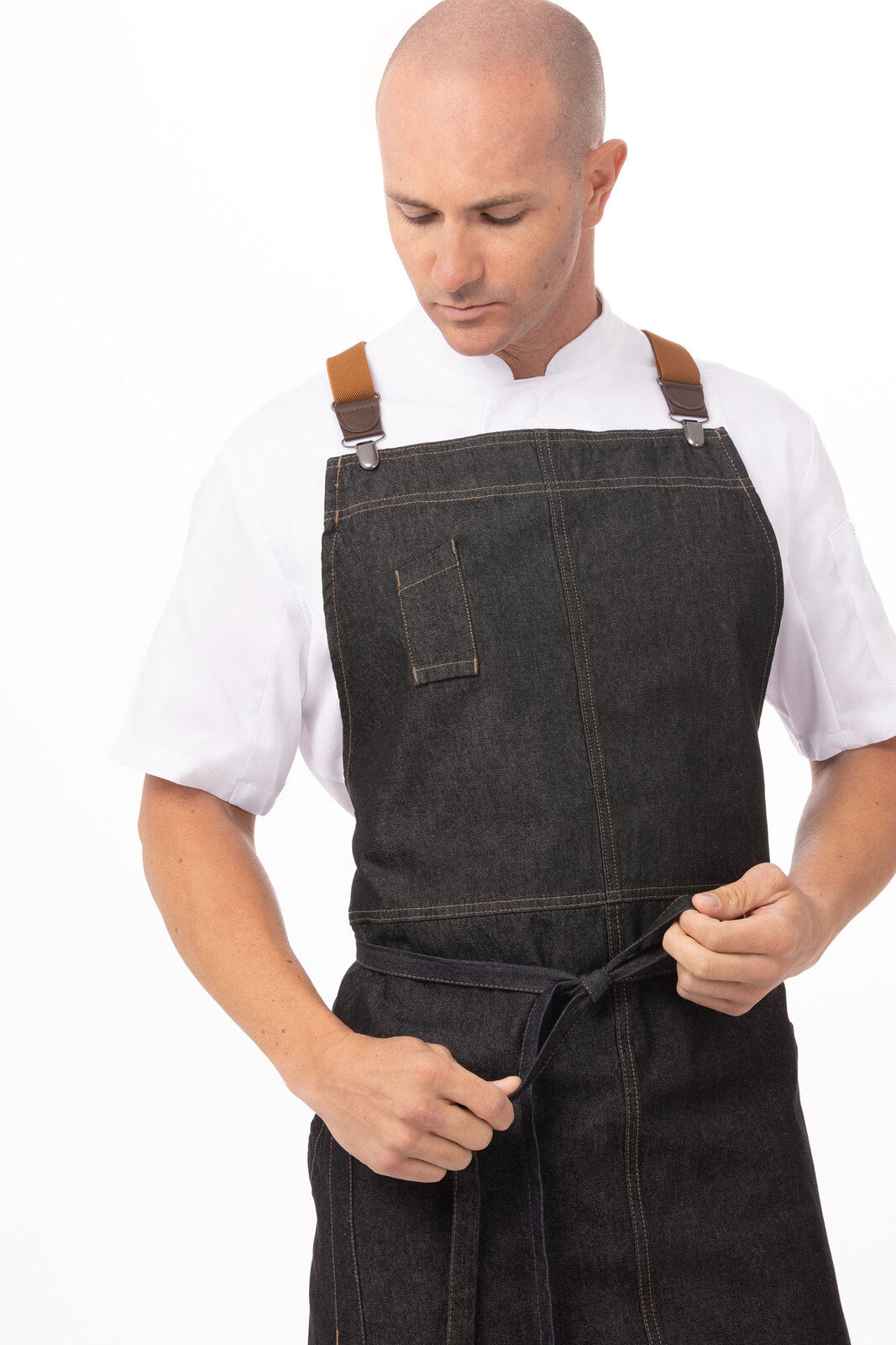 Chef Works Berkeley  Chef Bib Apron-(ACS01)