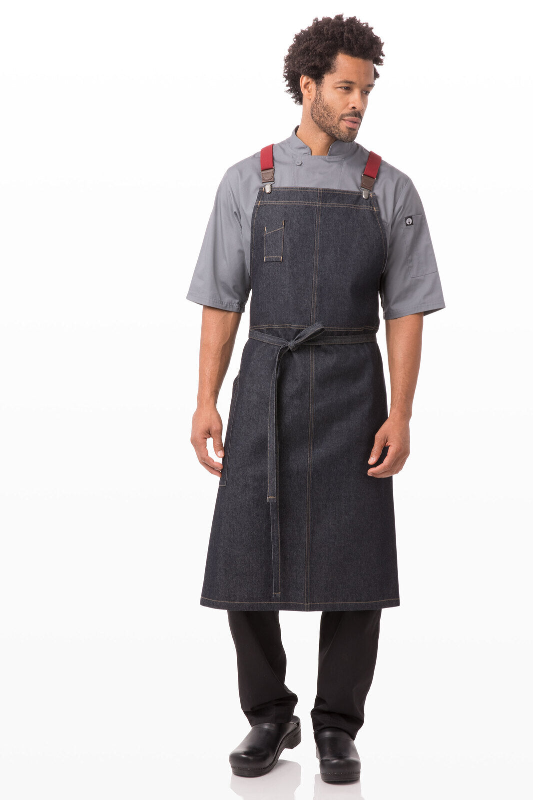 Chef Works Berkeley  Chef Bib Apron-(ACS01)