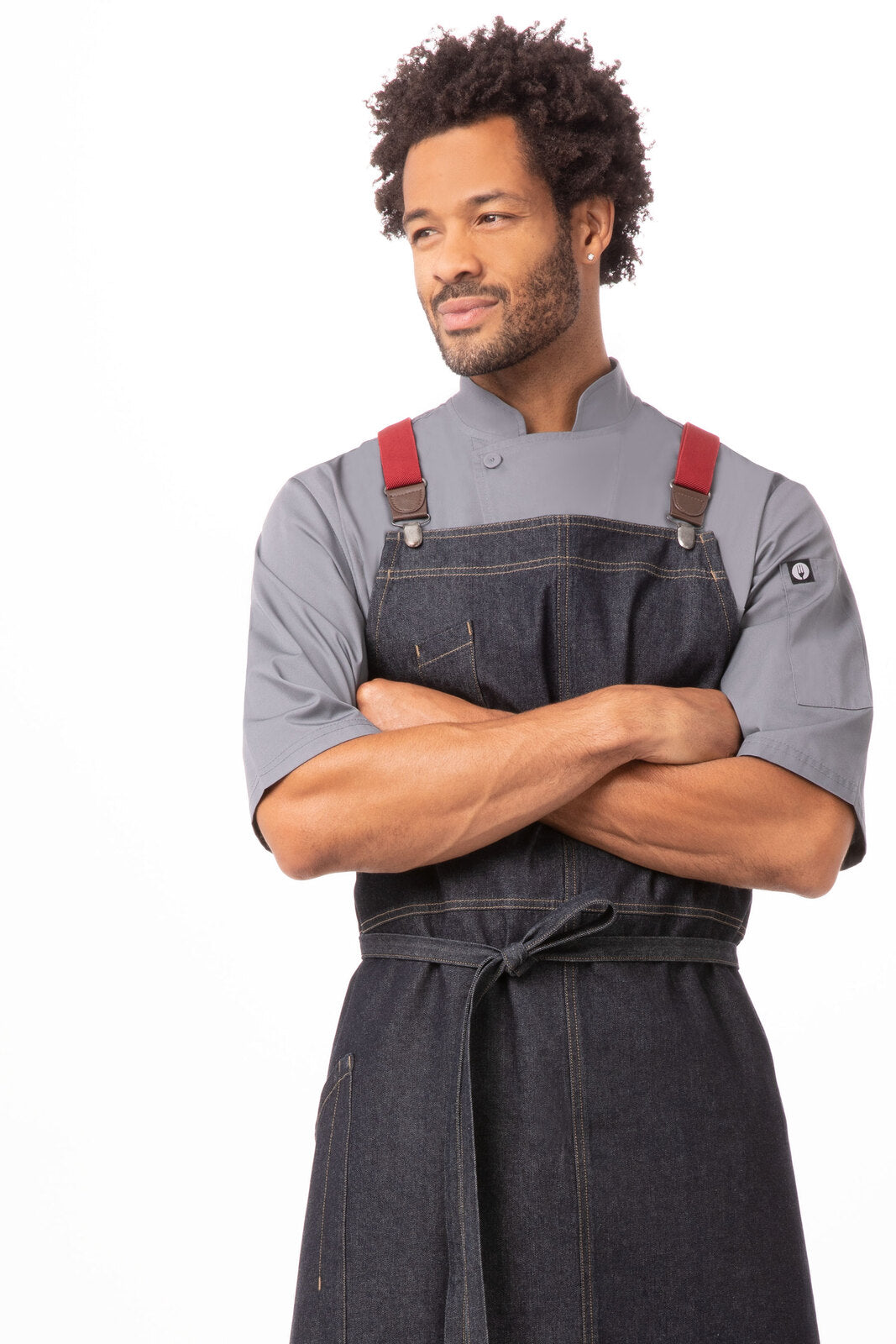 Chef Works Berkeley  Chef Bib Apron-(ACS01)