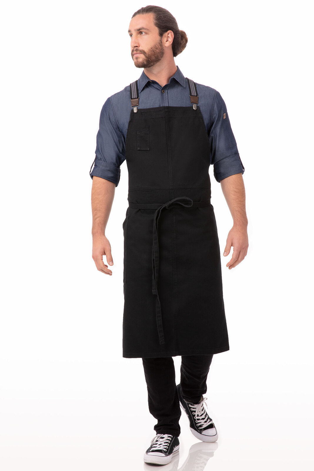 Chef Works Berkeley  Chef Bib Apron-(ACS01)