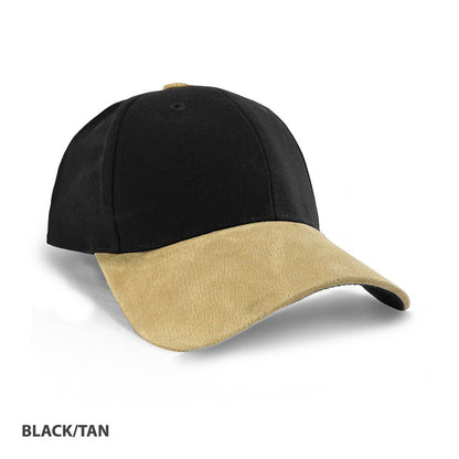 Grace Collection   Heavy Brushed Cotton Suede Peak Cap-(AH010/HE010)