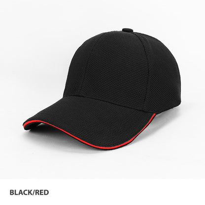 Grace Collection PQ Mesh Plain Sandwich Design Cap-(AH150/HE150)