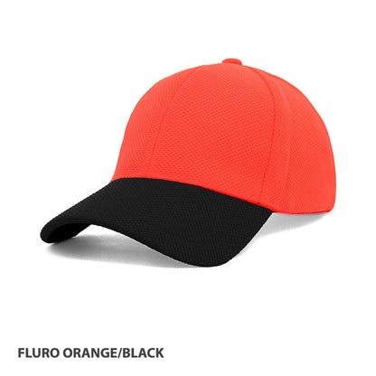 Grace Collection PQ Mesh Plain Sandwich Design Cap-(AH150/HE150)