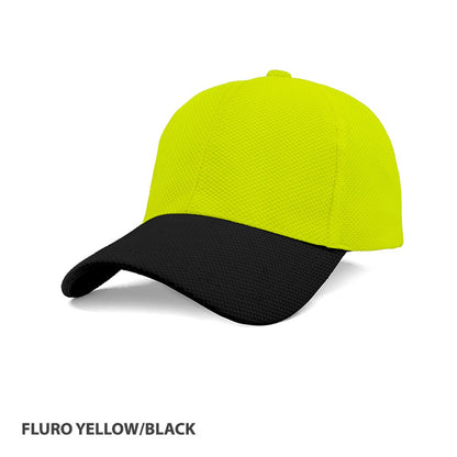 Grace Collection PQ Mesh Plain Sandwich Design Cap-(AH150/HE150)