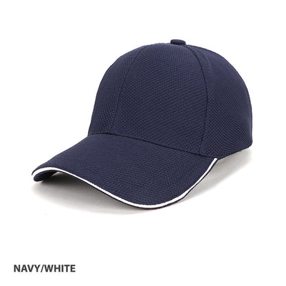 Grace Collection PQ Mesh Plain Sandwich Design Cap-(AH150/HE150)