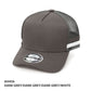 Grace Collection A-Frame Striped Trucker Cap (AH456)