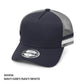 Grace Collection A-Frame Striped Trucker Cap (AH456)