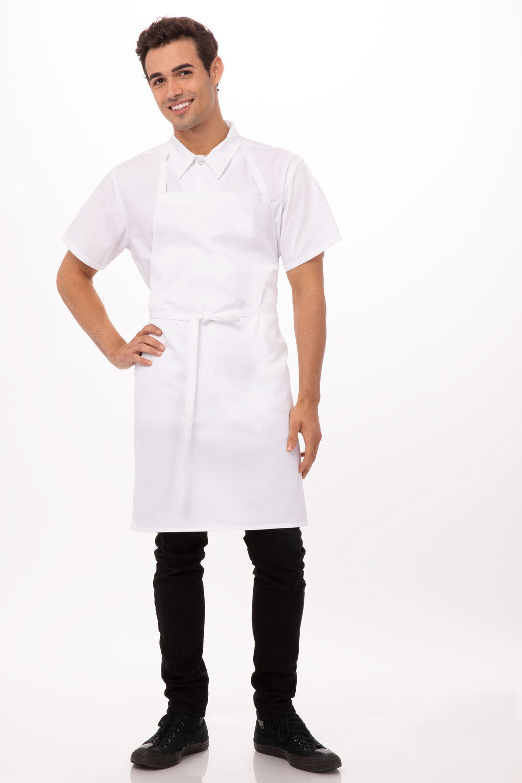 Chef Works Bib Apron - (APKBL)