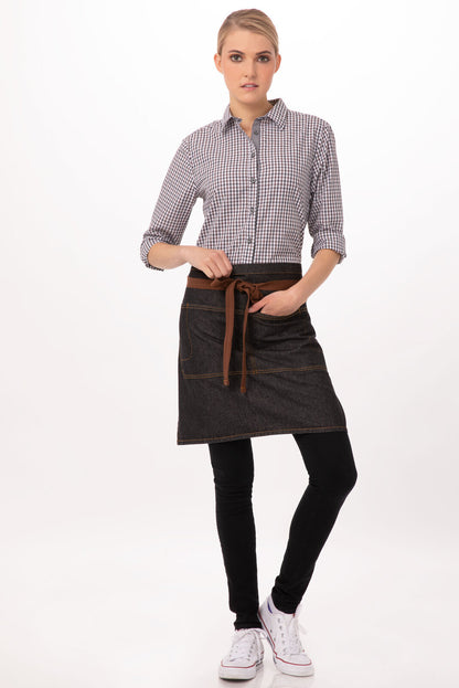 Chef Works Memphis Half Bistro Apron-(AW048)