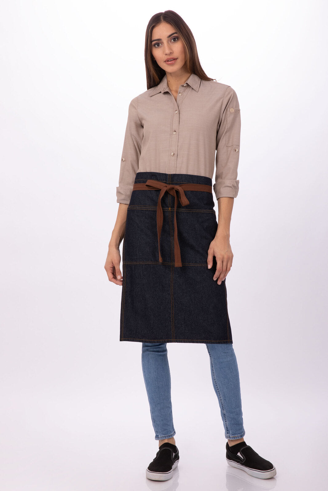 Chef Works Memphis Bistro Apron-(AW049)