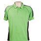 Australian Spirit-Aus Spirt Olympikool Mens Polo 2nd ( 8 Colour )-Apple Green / Black / S-Uniform Wholesalers - 2