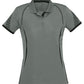 Biz Collection-Biz Collection Ladies Razor Polo-Ash/Black / 8-Uniform Wholesalers - 6