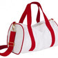 Ramo-Ramo Mini Contrast Bag-White/Red-Uniform Wholesalers - 4