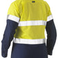 Bisley Women's Taped Two Tone Hi Vis Recycled Drill Shirt (BL6996T)