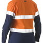 Bisley Women's Taped Two Tone Hi Vis Recycled Drill Shirt (BL6996T)