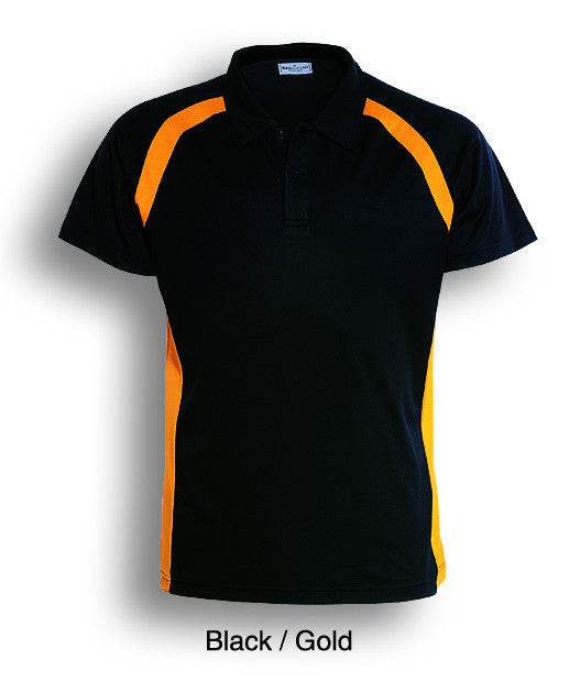 Bocini Ladies Team Essentials Short Sleeve Contrast Panel Polo -(CP0929)