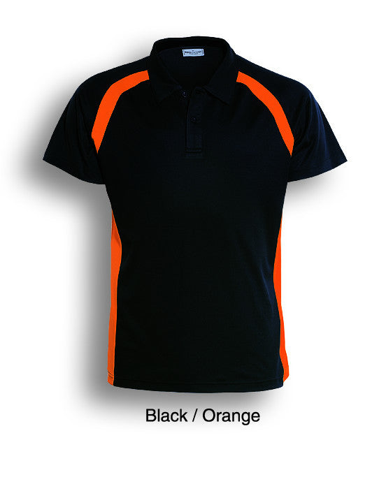 Bocini Ladies Team Essentials Short Sleeve Contrast Panel Polo -(CP0929)
