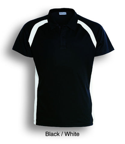 Bocini Kids Team Essentials Short Sleeve Contrast Panel Polo-(CP0939)
