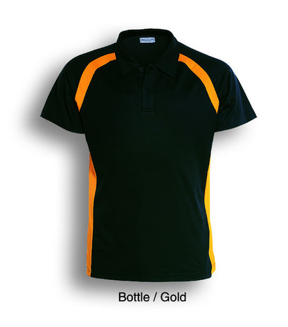 Bocini Kids Team Essentials Short Sleeve Contrast Panel Polo-(CP0939)
