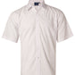 Winning Spirit Men's Poplin Short Sleeve Business Shirt (BS01S)