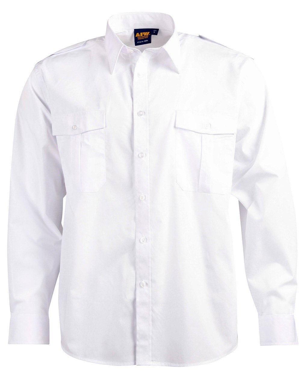 Winning Spirit Epaulette Long Sleeve Shirt (BS06L)