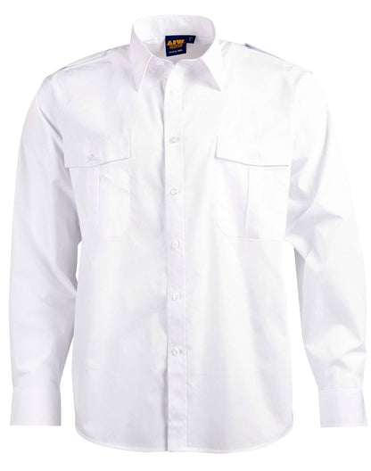 Winning Spirit Epaulette Long Sleeve Shirt (BS06L)