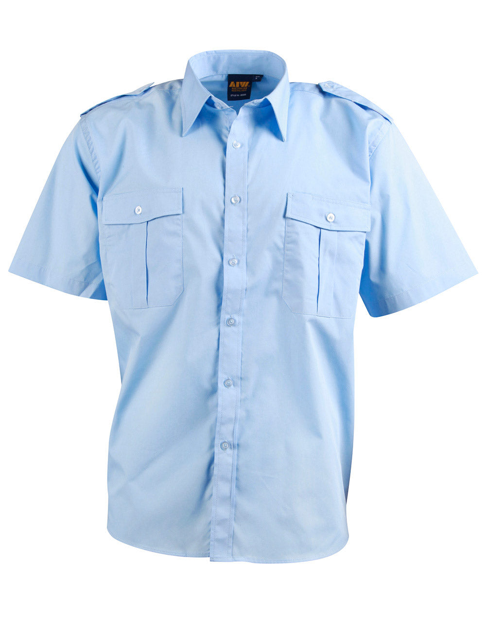 Winning Spirit Men's Short Sleeve Epaulette Shirts (BS06S) – Uniform ...