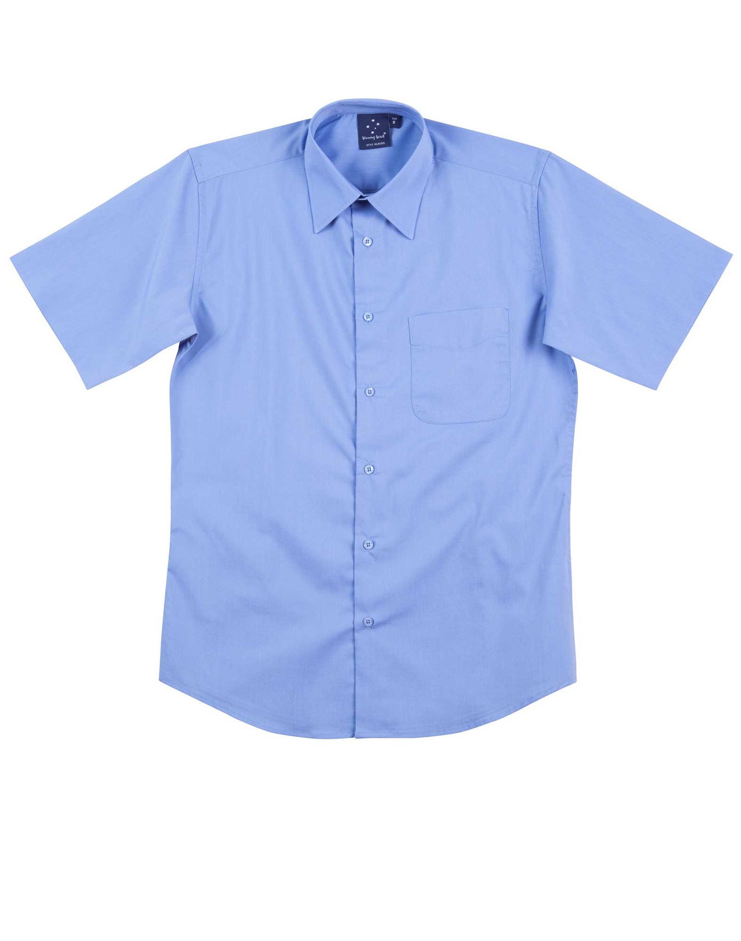Winning Spirit Men's Teflon Executive Short Sleeve Shirt (BS08S)