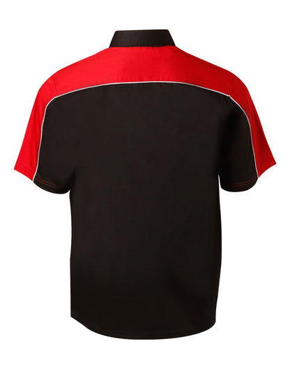 Winning Spirit Men's Tri-colour Moto Shirt (BS11)