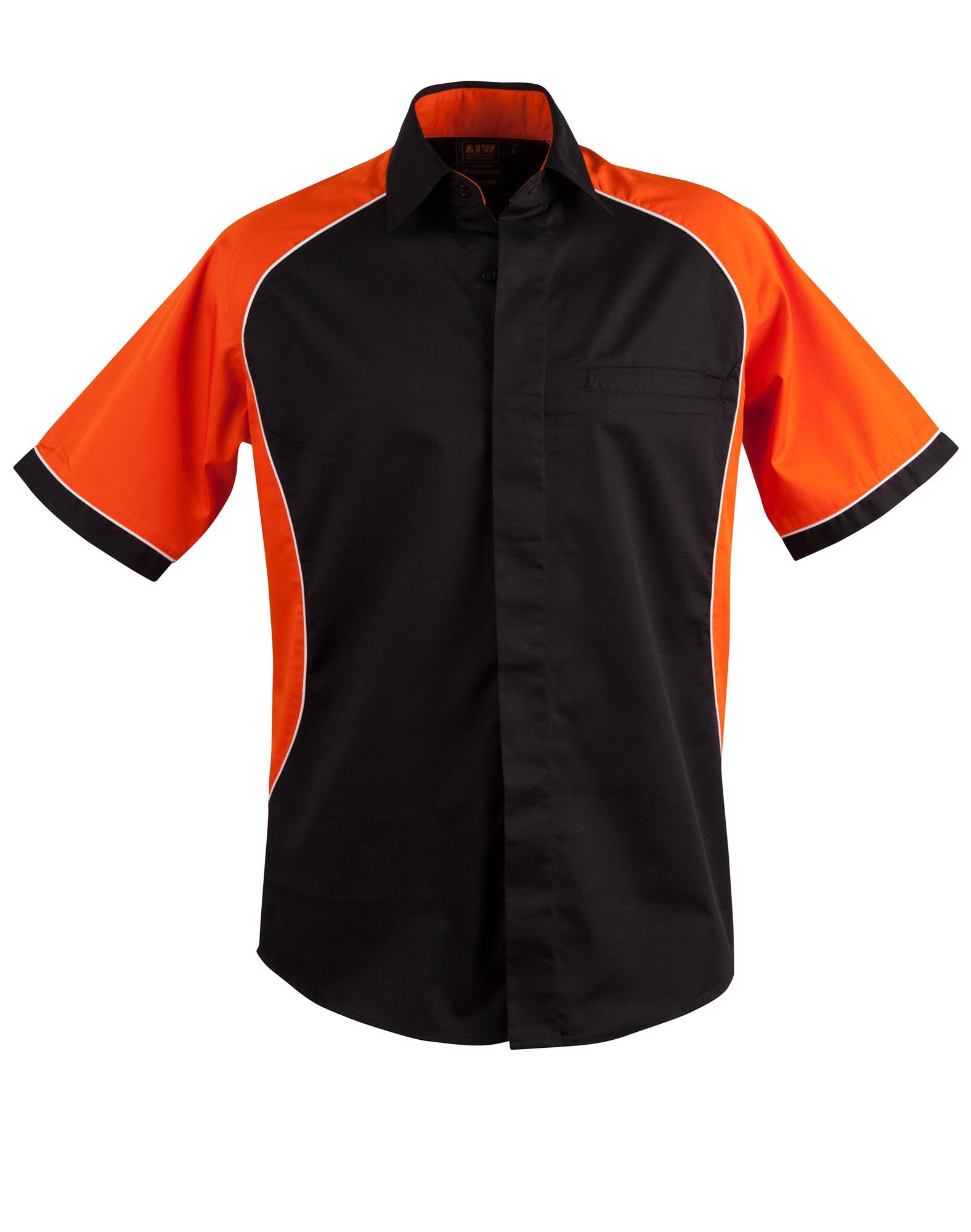 Winning Spirit Men's Arena Tri-colour Contrast Shirt (BS15)