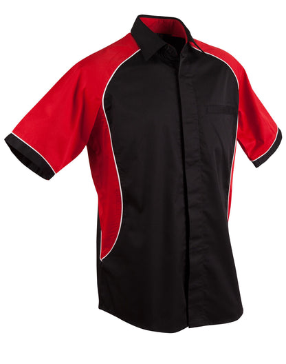 Winning Spirit Men's Arena Tri-colour Contrast Shirt (BS15)