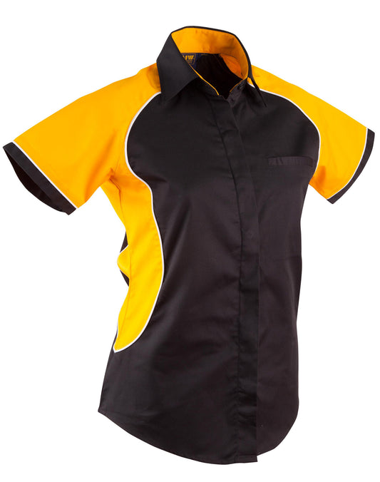 Winning Spirit Women's Arena Tri-colour Contrast Shirt (BS16)