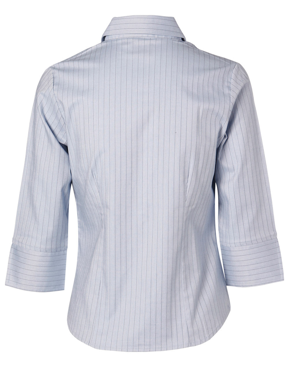 Winning Spirit Women's Pin Stripe 3/4 Sleeve Shirt (BS18)