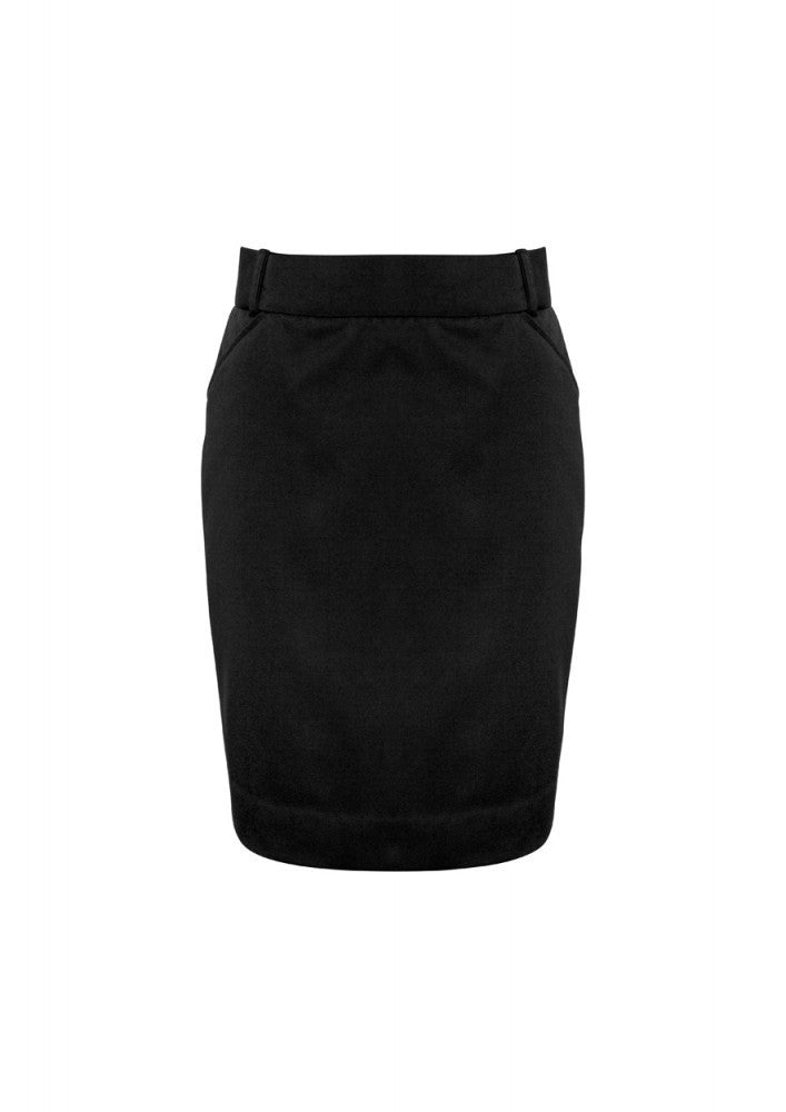 Biz Collection-Biz Collection Detroit Ladies Skirt-4 / BLACK-Uniform Wholesalers - 2