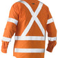 Bisley X Taped Hi Vis Recycled Drill Shirt (BS6266XT)