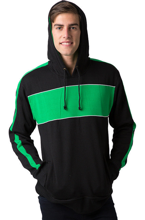Green striped hoodie new arrivals