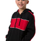 Be Seen-Be Seen Kids 3 Toned Hoodie-Black-Red-White / 6-Uniform Wholesalers - 13