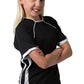 Be Seen-Be Seen Kids T-shirt With Pique Knit-Black-White / 6-Uniform Wholesalers - 4