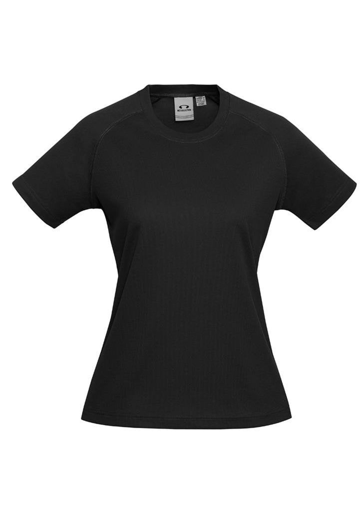 Biz Collection-Biz Collection Ladies Sprint Tee-Black / 6-Corporate Apparel Online - 1