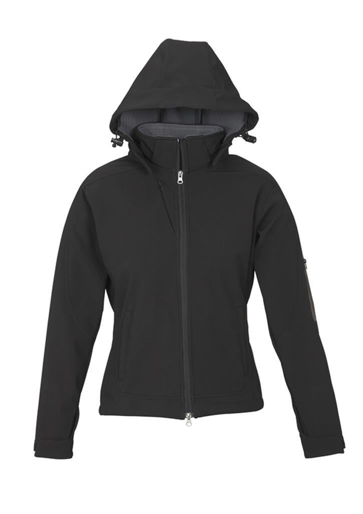 Biz Collection-Biz Collection Ladies Summit Jacket-Black / Graphite / S-Uniform Wholesalers - 2
