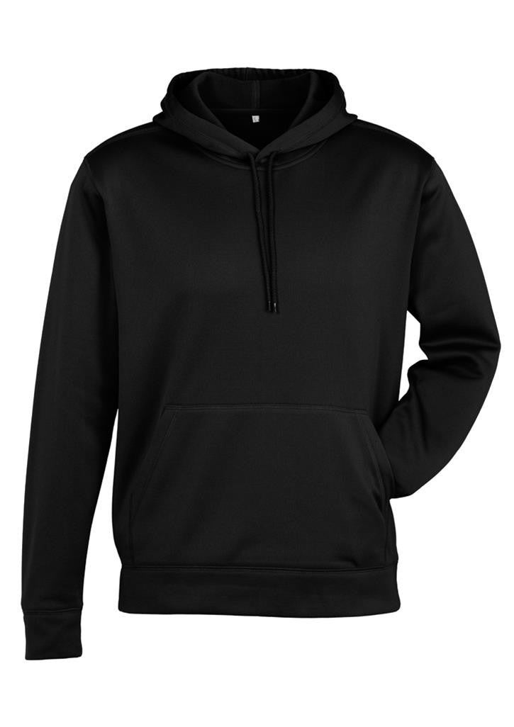 Biz Collection-Biz Collection Mens Hype Pull-On Hoodie-Black / S-Uniform Wholesalers - 1