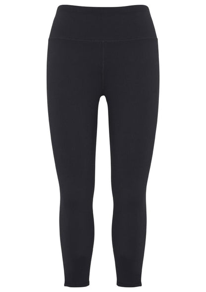 Biz Collection-Biz Collection Ladies Flex 3/4 Leggings-Black / XS-Uniform Wholesalers - 2