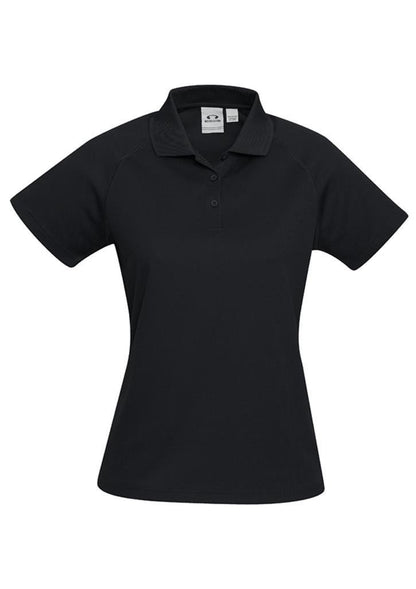 Biz Collection-Biz Collection Sprint Ladies BizCool Polo-Black / 6-Corporate Apparel Online - 1