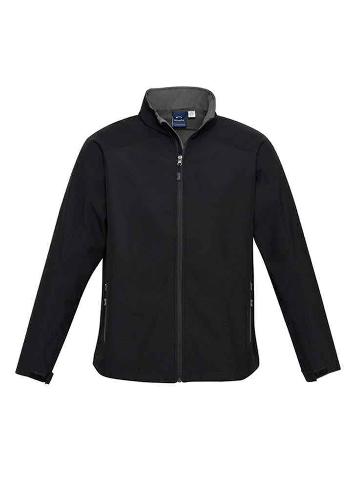 Biz Collection-Biz Collection Mens Geneva Jacket-Black/Graphite / S-Uniform Wholesalers - 3