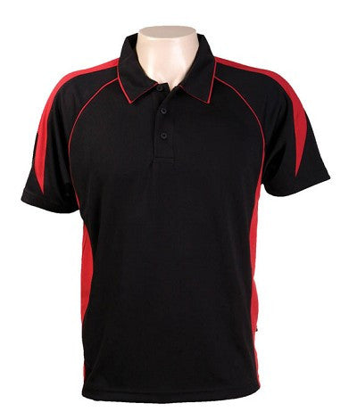 Australian Spirit-Aus Spirt Olympikool Polo Junior 1st ( 10 color )-6 / Black/Red-Uniform Wholesalers - 6