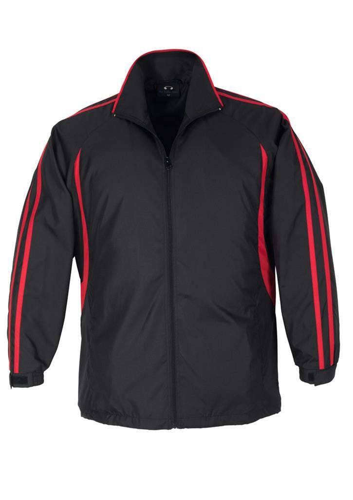 Biz Collection-Biz Collection Adults Flash Track Top 2nd ( 4 Colour )-Black / Red / XS-Uniform Wholesalers - 3