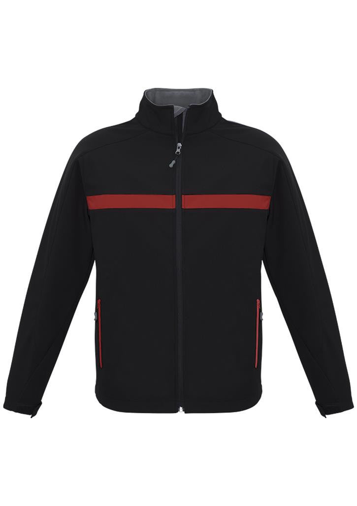Biz Collection-Biz Collection Unisex Charger Jacket-Black/Red/Grey / XXS-Uniform Wholesalers - 5