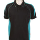 Australian Spirit-Aus Spirt Olympikool Mens Polo 1st ( 10 Colour )-Black / Teal / S-Uniform Wholesalers - 9